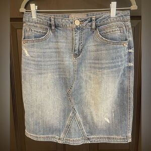 Wit & Wisdom Denim Skirt